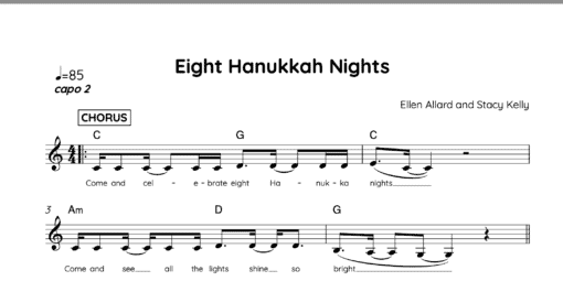 Eight Hanukkah Nights - Sheet Music